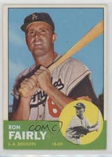 1963 Topps Ron Fairly #105 a5h