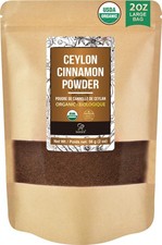 Soeos Organic Ceylon Cinnamon Powder 2 Ounce, Pure Ground 2 Ounce Pack of 1 