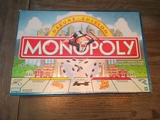 1998 Monopoly Deluxe Edition Parker Brothers Board Game 100 Complete