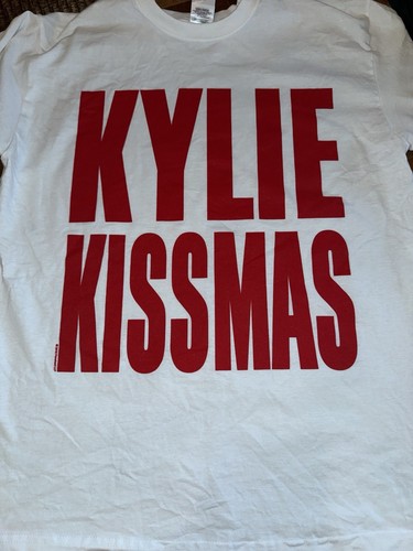 Kylie Minogue Kissmas T Shirt Royal Alber Hall Show Kylie Christmas Rare T Shirt - Picture 2 of 7
