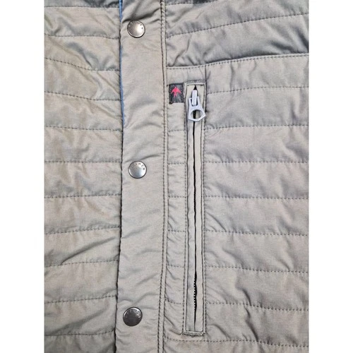 NWT Relwen Windzip Jacket Quilted Jacket Men's S Gray/Green color (1271) image 5