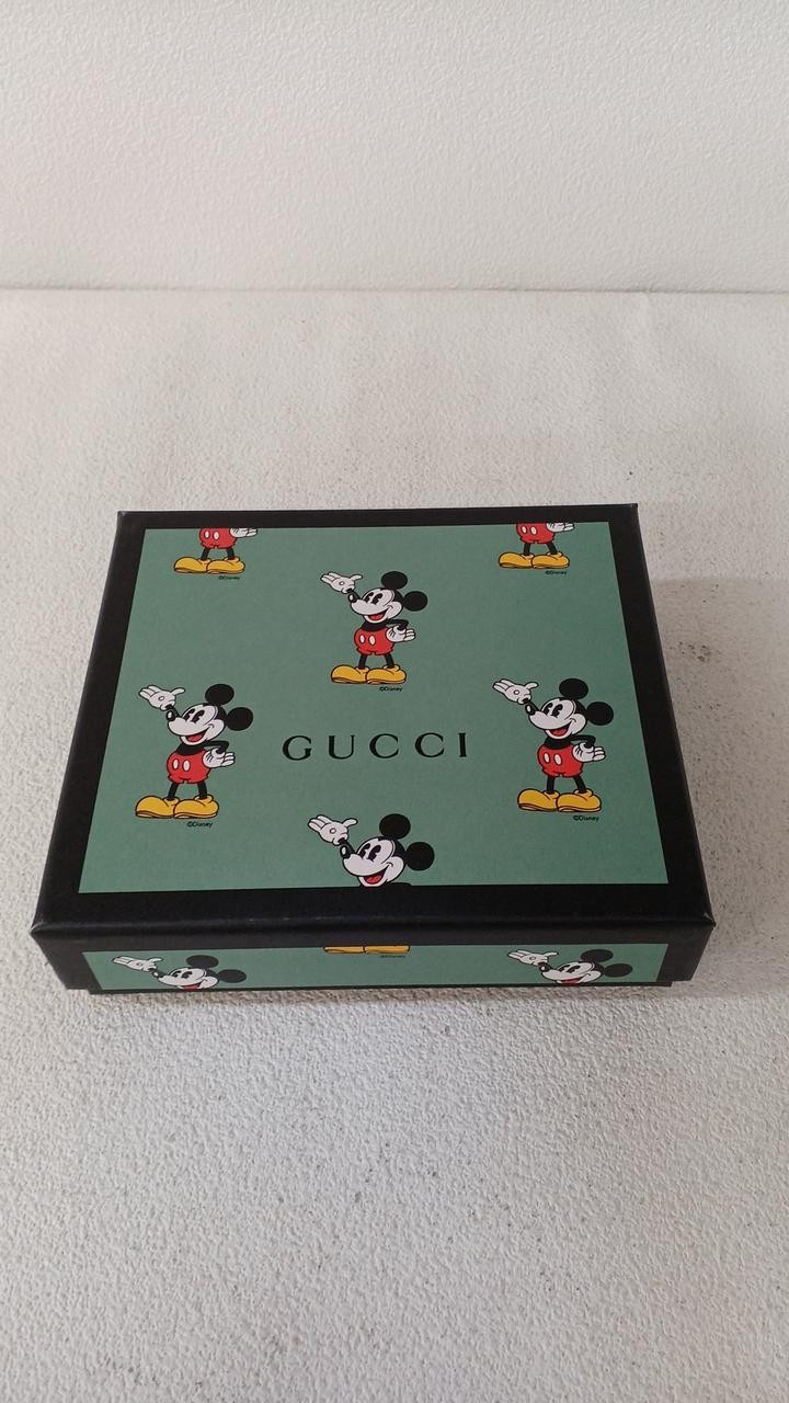 Bifold Wallet Model Brown Mickey Pattern Conditio… - image 18