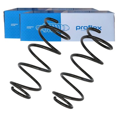 2x PROFLEX FAHRWERKSFEDERN VORNE passend für VOLVO C30 C70 S40 V50 | PX1-0407