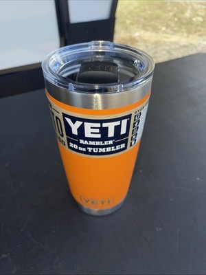NWT YETI Rambler King Crab Orange 20 Oz. Tumbler with MagSlider Lid