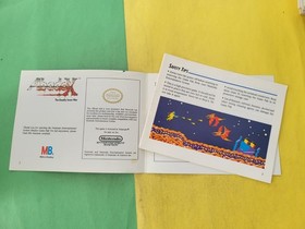 Nintendo NES Abadox Deadly Inner War - ORIGINAL  Instruction Manual Only 