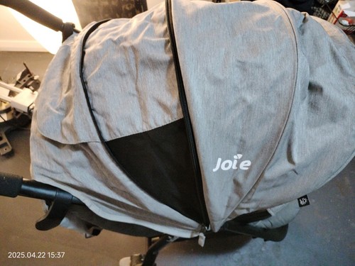 Baby stroller Joie Litetrax 4 DLX Travel System Stroller Gray Flannel - Picture 4 of 6