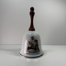 Norman Rockwell-Vintage-1983-Norman Rockwell Bells “Catching The Big One”