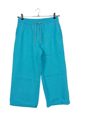 COMMA 3/4-Hose Damen Hose Gr. DE 36 blau Casual-Look