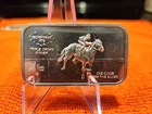 1973 SECRETARIAT HORSE TRIPLE CROWN WINNER 1 oz .999 SILVER BAR INGOT LTD