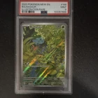 Pokémon Bulbasaur 166/165 Illustration Rare Holo PSA 9 Scarlet & Violet 151 2023