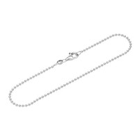 Armband 925 Sterling Silber 19Cm Kugelkette Rund Damen Designer Armbandkette