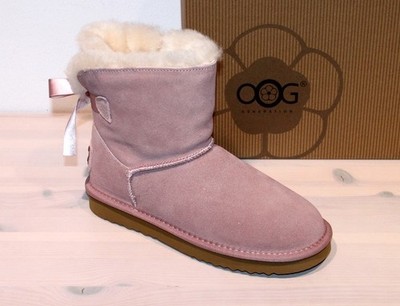 OOG GENERATION Wildleder Stiefel Leder Lammfell Yeti Boots