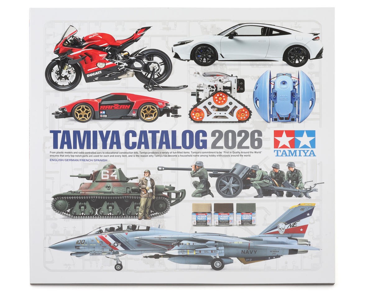 Tamiya 2026 Tamiya Catalog Magazine (English/German/French/Spanish