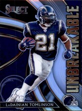 2020 Panini Select #U16 LaDainian Tomlinson Unbreakable Prizm