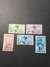 EGEO ISLANDS ITALY 1934 Mint LH Complete Set of 5 SC 31-35 $530.00 Soccer Issue