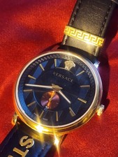 Versace Men's Versace V-Circle 42mm Quartz Watch VBQ050017