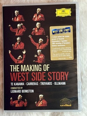 DVD The Making of West Side Story Bernstein Te Kanawa Carreras