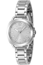 Invicta Women's 48918 Wildflower Quartz PC21 Silver Dial Stainless Steel Watch