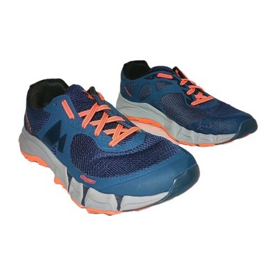 Merrell Agility Charge Flex Women Sz 9.5 Blue Trail Running Shoes Hiking 2056009