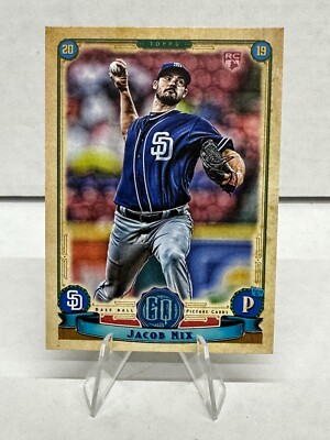 2019 Topps Gypsy Queen Baseball Card #16 Jacob Nix RC San Diego