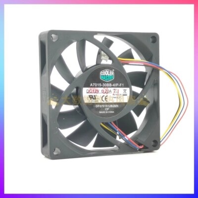 COOLER MASTER A7015-30BB-4IP-F1 DC12V 0.22A 7015 4-Pin Cooling Fan