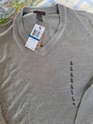 Men's Sweater - Dockers V-Neck - Soft Comfort Touch - Beige - XL NWT Ret. $45 — photo 3