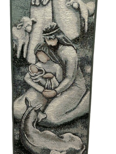 Willow Tree Nativity Christmas Tapestry Wall Hanging - Picture 3 of 5