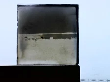 Boat House Finger Lakes New York Glass Negative Photo Antique c1890s Y20421