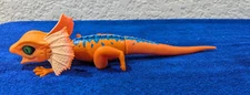 Zuru Robo Alive Frilled Neck Lizard Robot Walking Toy 14" Used Works Hong Kong