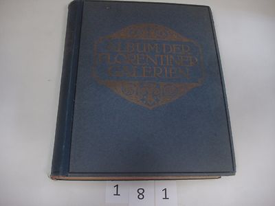 TOP  Album der Florentiner Galerien  Corrado Ricci  