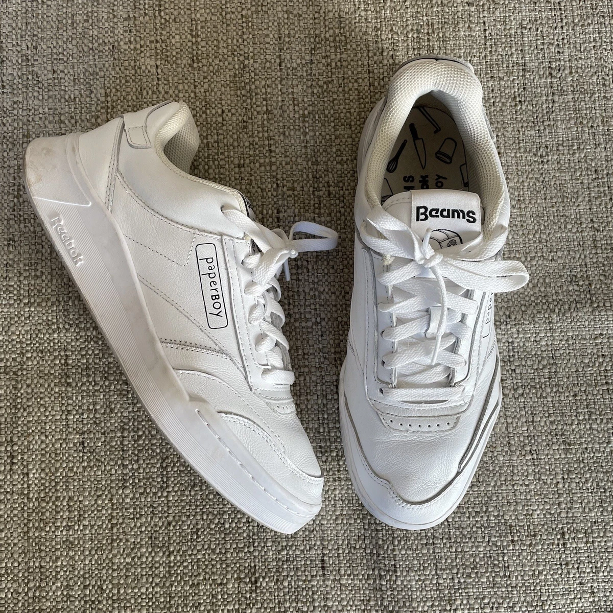 Reebok BEAMS x Paperboy Paris x Club C Legacy White for Sale