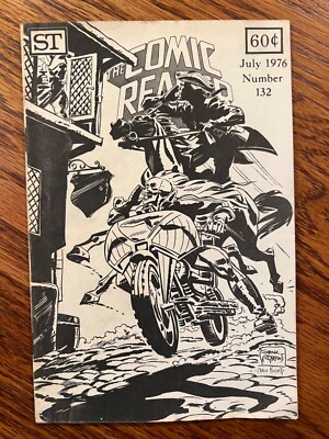 THE COMIC READER #132 Fanzine Ghost Rider by Frank Robbins/P. Craig Russell VG
