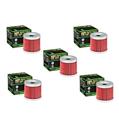 Suzuki DRZ400SM Genuine HiFlo Oil Filter HF139 DRZ DR-Z 400 400SM - Pack of 5