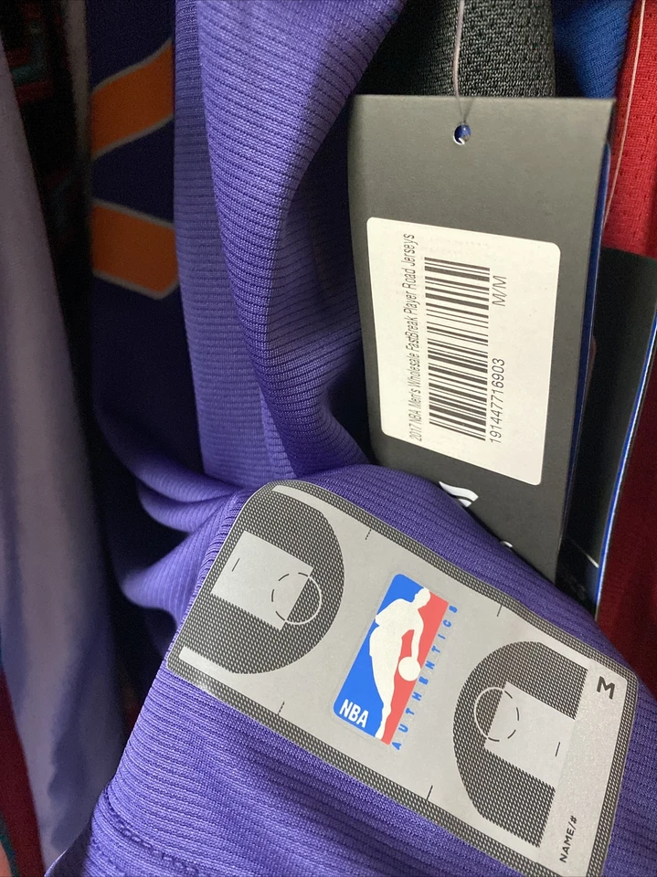 Eric Bledsoe Phoenix Suns Purple 2018 Fanatics Jersey Mens M NWT Authentic NBA - Image 4 of 4