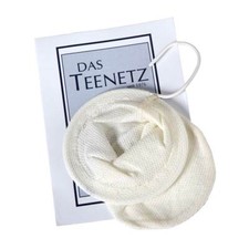 5 St.Teenetz Teestrumpf aus Baumwolle Teesieb...