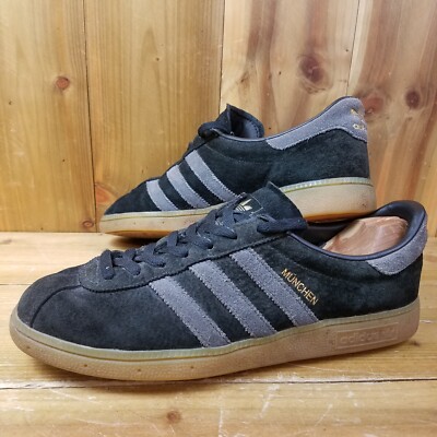 adidas munchen black white gum