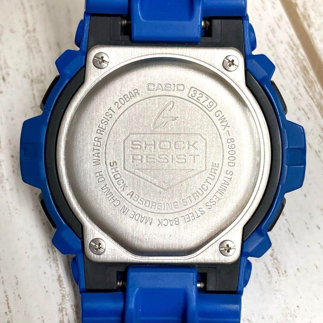 CASIO G-SHOCK GWX-8900D-2JF Solar Watch Blue Watch 51mm From CASIO G-SHOCK GWX-8900D-2JF Solar Watch Blue Watch 51mm From
