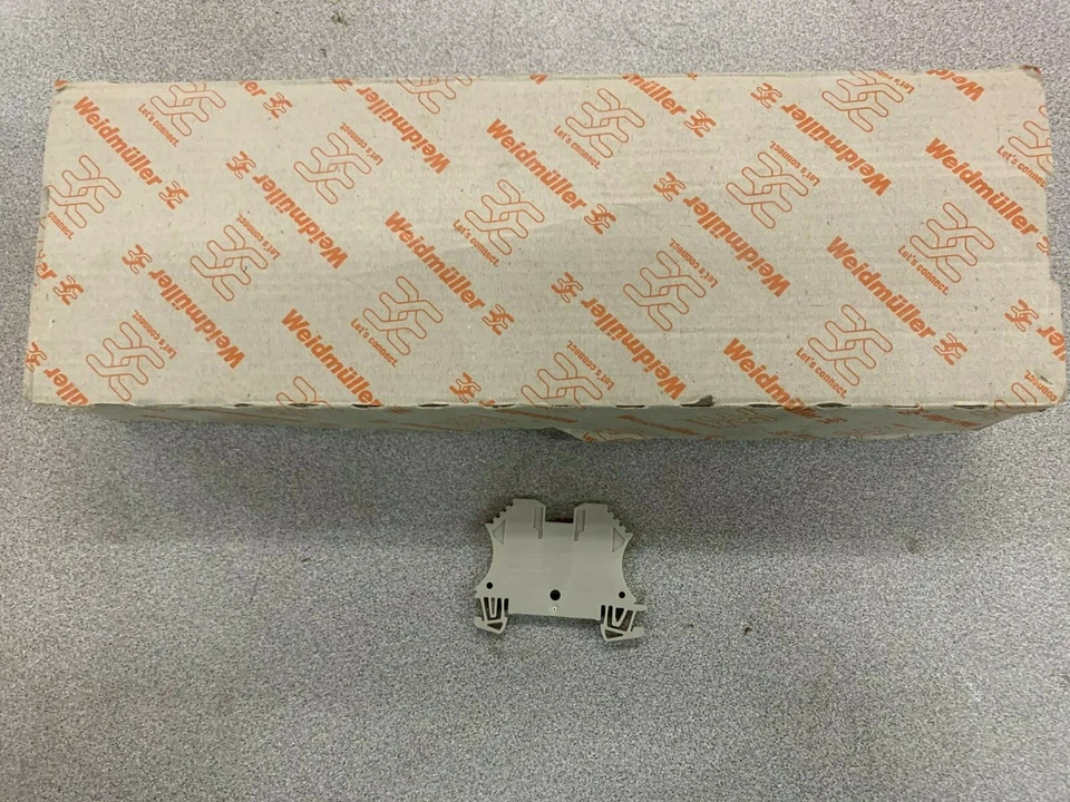 BOX OF 100 NEW IN BOX WEIDMULLER TERMINAL BLOCKS 1020000000 - Image 2 of 4