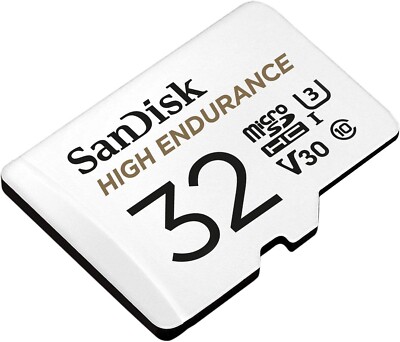 Sandisk 32GB 64GB 128GB 256GB  High Endurance microSD Speicherkarte CCTV NEU&OVP