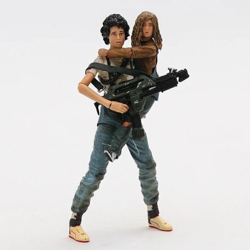 Aliens 2 Action Figure Ellen Ripley Sigourney Weaver Horror Neca Idea Regalo - Foto 10 di 21