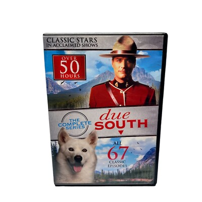 Due South: The Series 4 Disc DVD Contains 4 Discs Not 8 Read D3