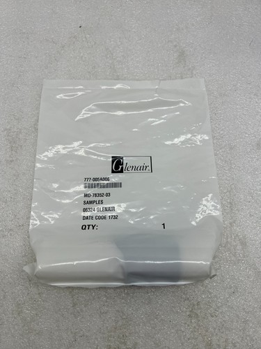Lot of 2 Glenair 777-005A006 MD-78352-03 Samples 06324 Glenair New NIB - Picture 6 of 6