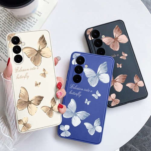 Phone Case For Samsung A14 A34 A54 A13 A73 A53 A23 A12 A52 Butterfly Soft Cover - Afbeelding 12 van 26