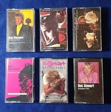 ROD STEWART CASSETTE TAPE LOT 6 