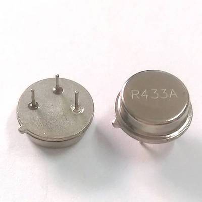 10pcs 433.85m 433.85mhz r433a saw resonator crystal oscillators to-39 ...