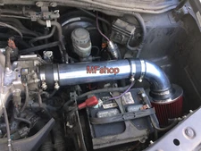 Black Red For 2PC 2004-2006 Acura MDX 3.5L V6 Air Intake System Kit + Filter