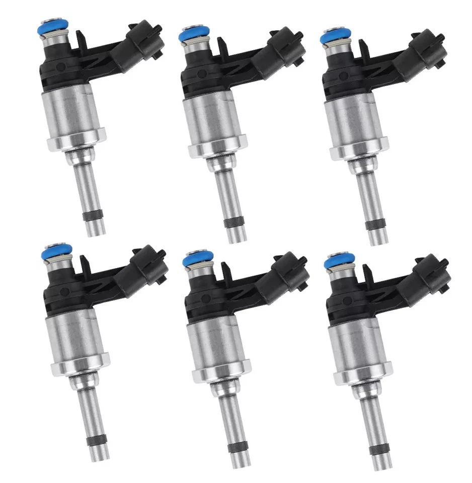 6x OEM Bosch Fuel injectors For Buick Chevrolet Camaro Traverse GMC Acadia 3.6L Foto 4 de 4