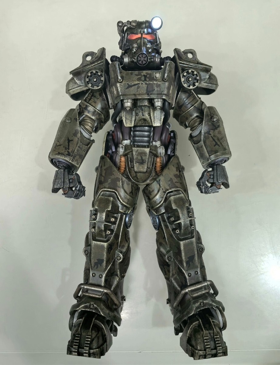 Threezero Bethesda 1/6 Fallout T-60 Camouflage Power Armor Action