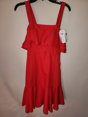 Jill Stuart Red Dress New With Tags