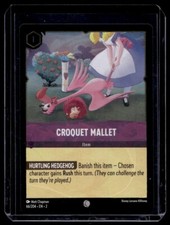 Disney Lorcana Rise of the Floodborn Croquet Mallet Foil 66/204